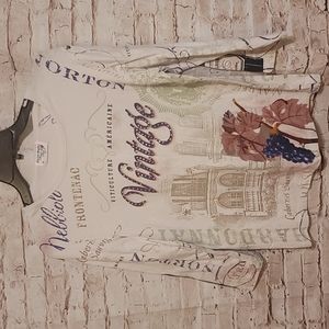 Chris's stuff vintage wear long sleeve tee shirt medium